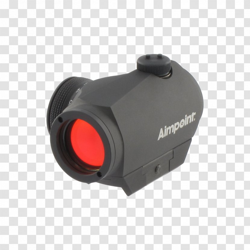 Red Dot Sight Aimpoint AB Reflector CompM4 - Silhouette - Optics Transparent PNG
