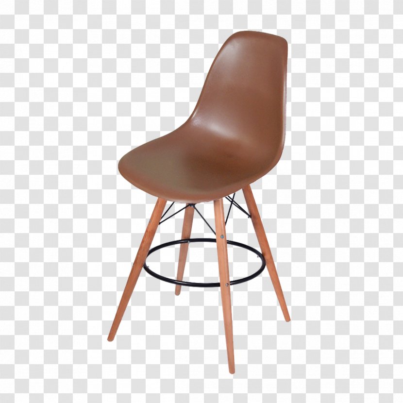 Bar Stool Eames Lounge Chair Charles And Ray - Wood - Four Legs Transparent PNG