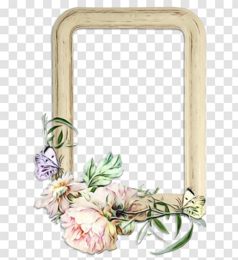 Flower Background Frame - Picture - Rectangle Plant Transparent PNG