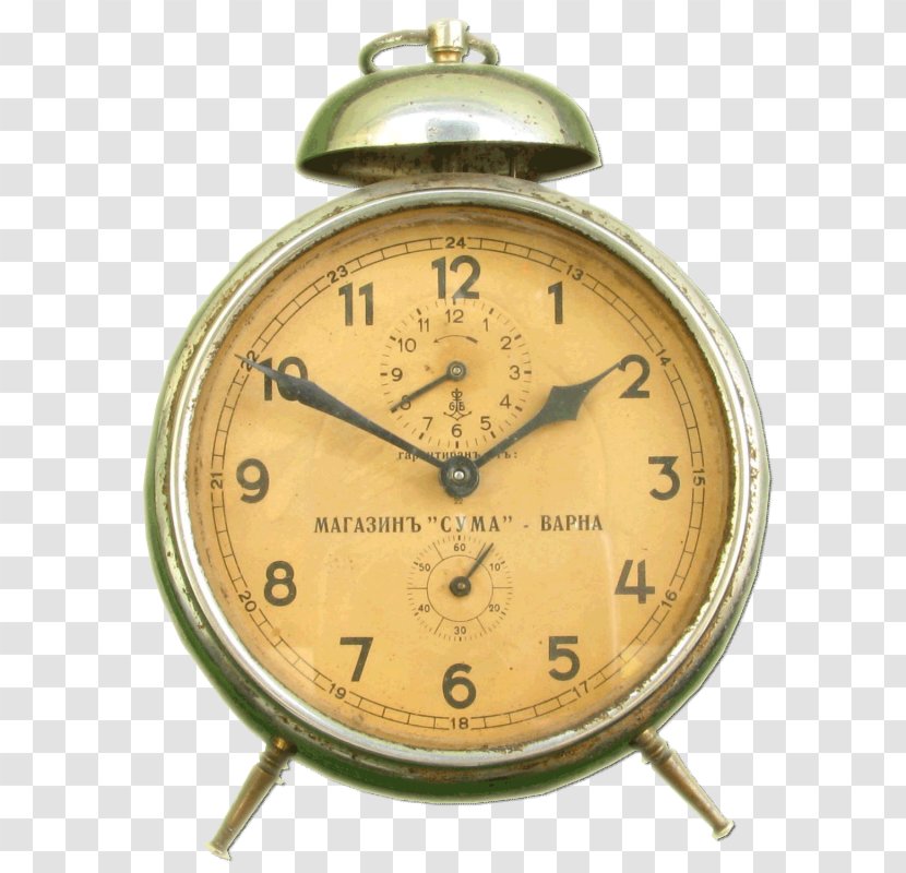 Alarm Clocks Vintage Clothing Antique - Clock Transparent PNG