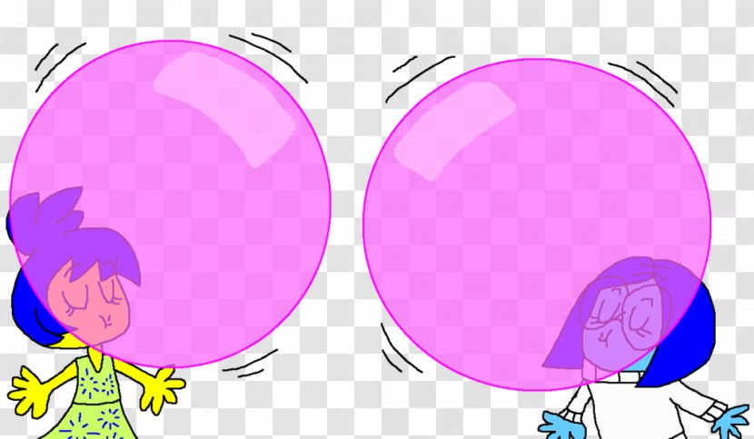 Bubble Cartoon - Violet - Magenta Pink Transparent PNG