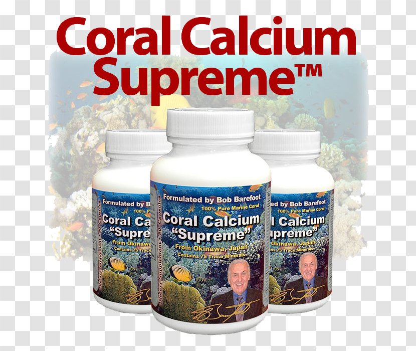 Dietary Supplement Coral Calcium Organic Food Products - Health Care Transparent PNG