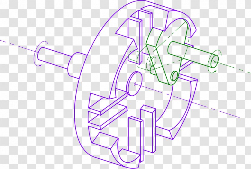 Geneva Drive Mechanism Gear Rotation - Frame - Flower Transparent PNG