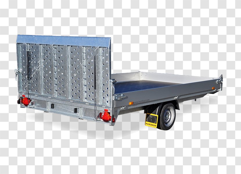 Trailer Humbaur GmbH Car Axle Lowboy - Cargo Transparent PNG