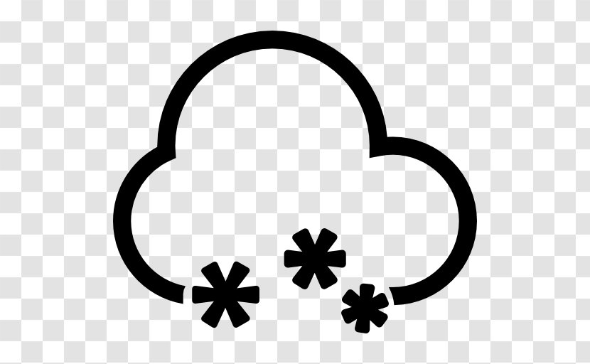 Snowflake Cloud Symbol - Snow Transparent PNG