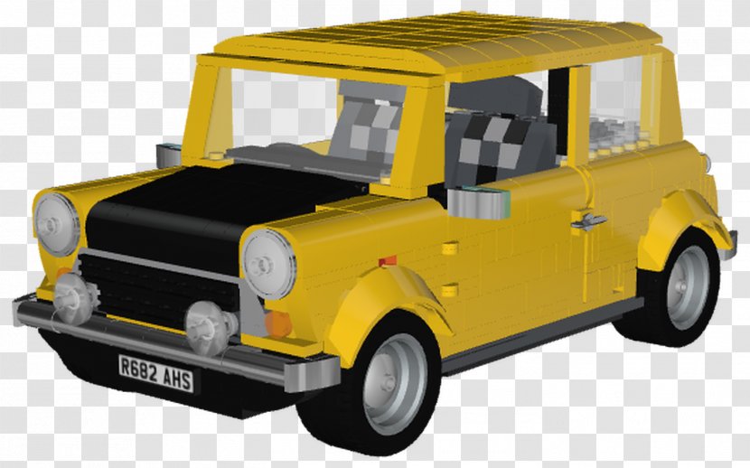 Compact Car Van Motor Vehicle - Yellow Transparent PNG