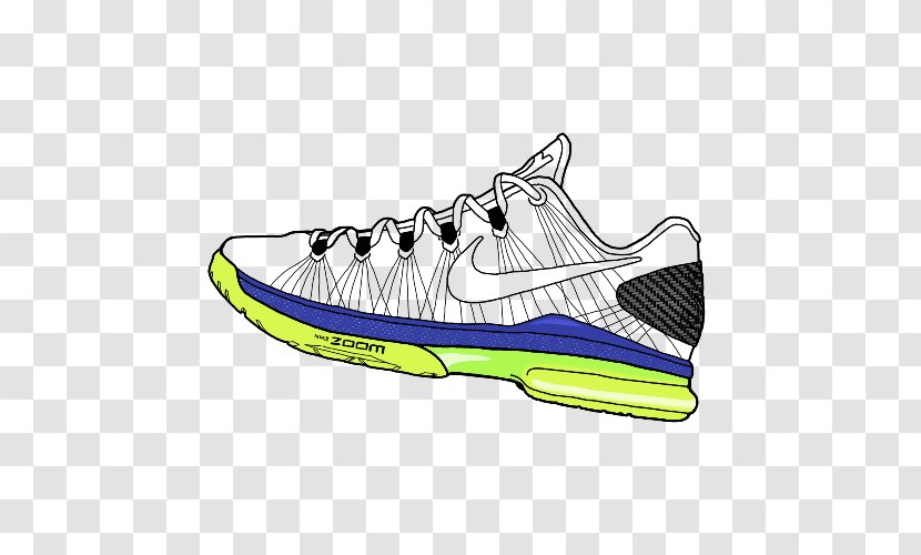 Sports Shoes Nike Basketball Shoe Sportswear - Aqua Transparent PNG
