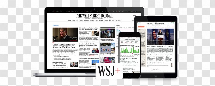 The Wall Street Journal Smartphone Printing Apple Watch Series 3 Digital Journalism - Communication Device - All Access Transparent PNG
