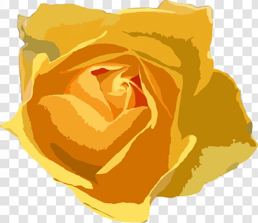 Flower Bouquet Vector Graphics Petal - Drawing - Yellow Rose Transparent PNG