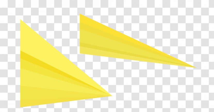 Triangle Yellow Transparent PNG