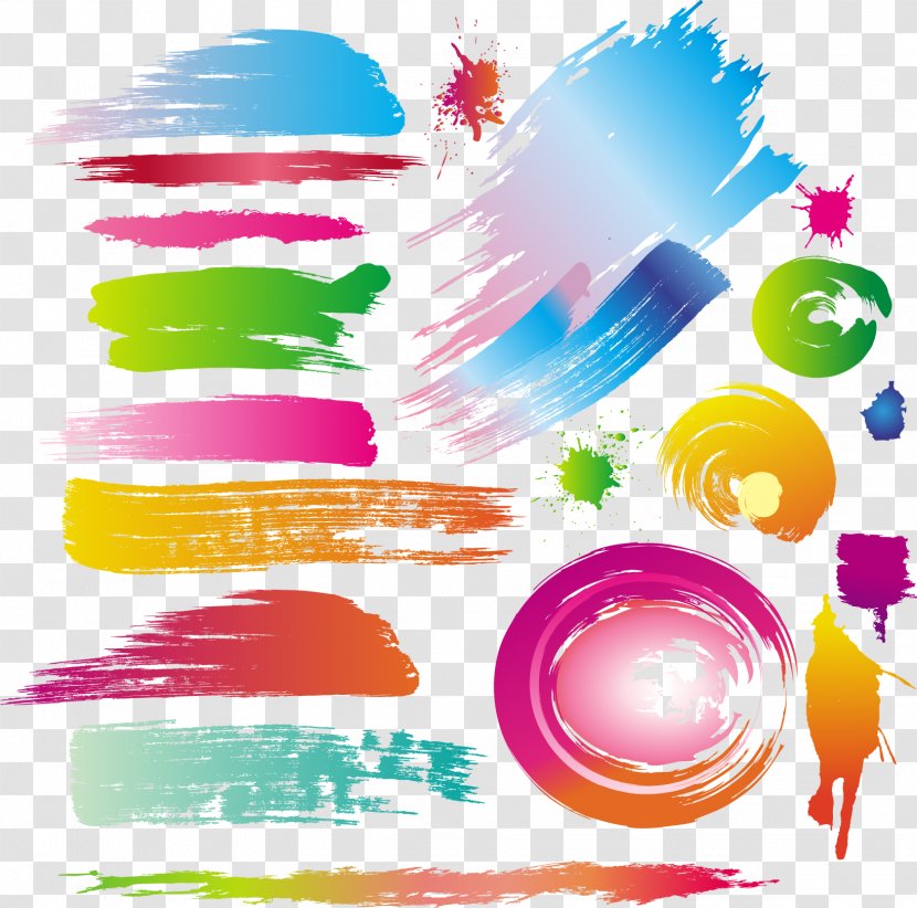Vector Graphics Paint Brushes Watercolor Painting Illustration Transparent PNG