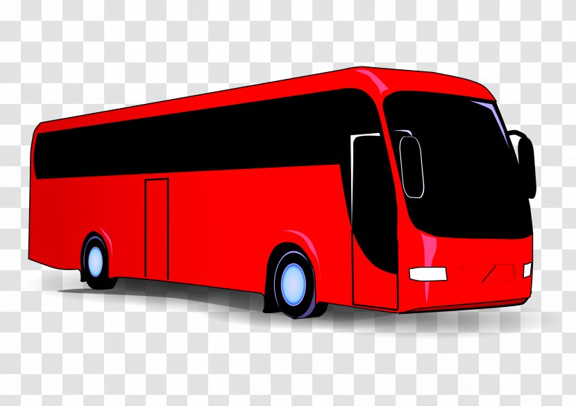 Tour Bus Service Clip Art Coach Vector Graphics - Car Transparent PNG