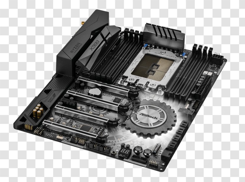 Asrock X399 AMD TR4 ATX Socket Professional Gaming Amd Ryzen - Johnathan Wendel - Juice Spot Transparent PNG