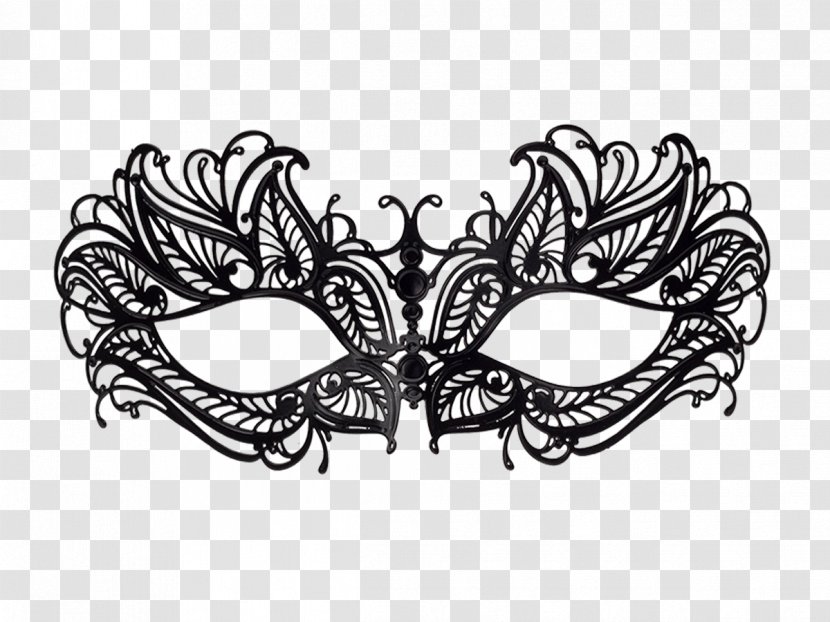 Masquerade Ball Mask Filigree Costume Party - Visual Arts - Lace Design Transparent PNG