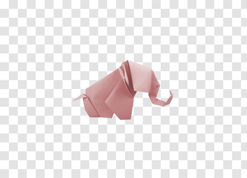 Traditional Origami Stock Photography Elephant - Korea Cute Cartoon Animation Transparent PNG