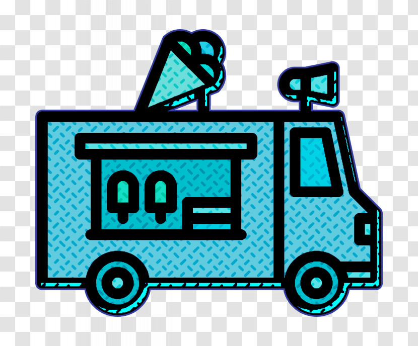 Ice Cream Icon Ice Cream Truck Icon Transparent PNG