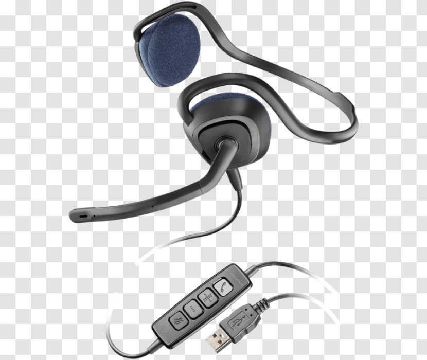 Plantronics .Audio 648 628 Headset 478 - Headphones Transparent PNG