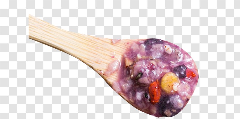Porridge Congee Sweet Potato Powder - Purple - Spoon Of Transparent PNG