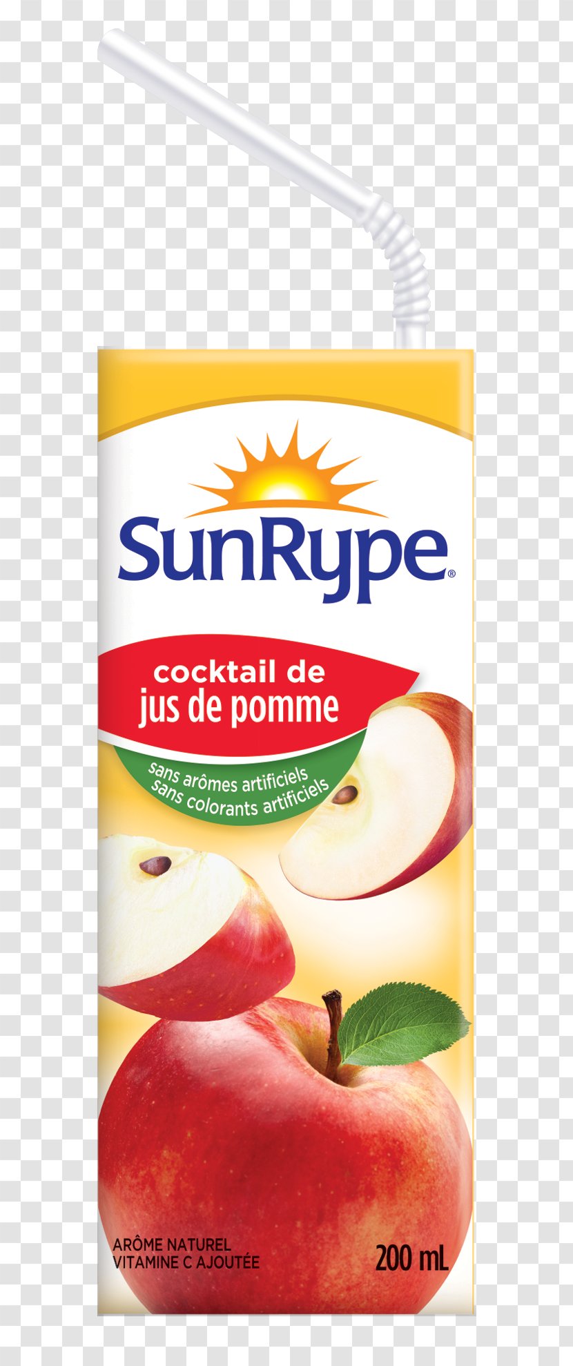 Juice Apple Sun-Rype Flavor Blended Whiskey - Jus Mangue Transparent PNG