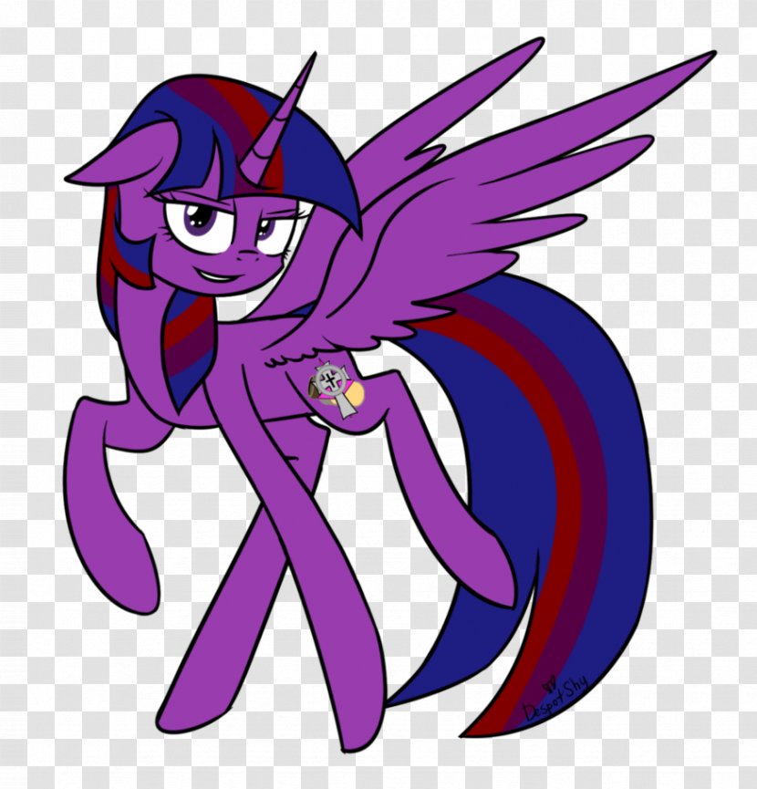 Twilight Sparkle Rarity Rainbow Dash Pony Fan Art - Violet Transparent PNG