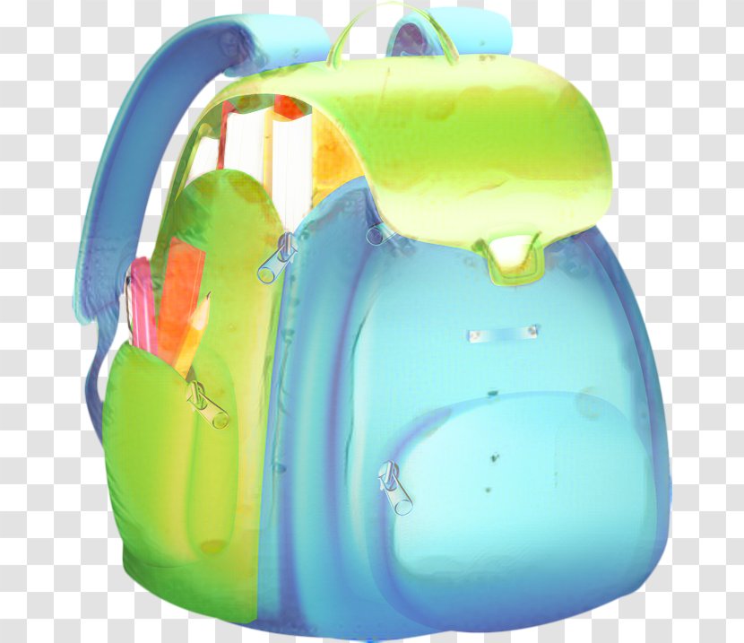 School Bag Cartoon - Backpack - Bath Toy Kettle Transparent PNG