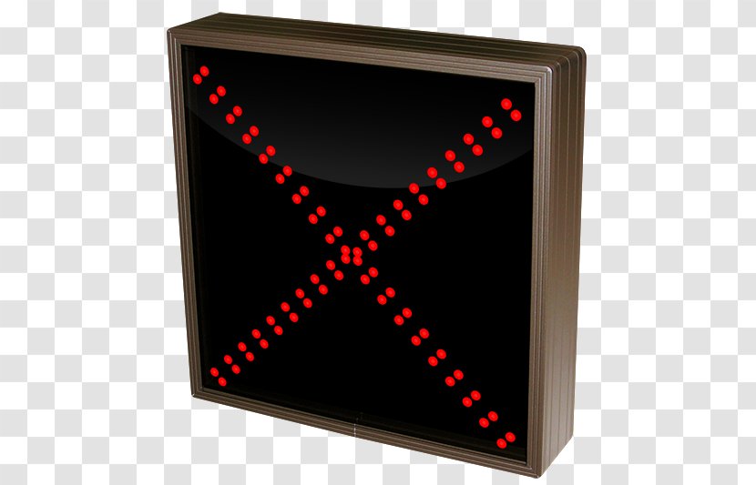 Display Device Arrow LED Light-emitting Diode - Computer Monitors - Red Transparent PNG