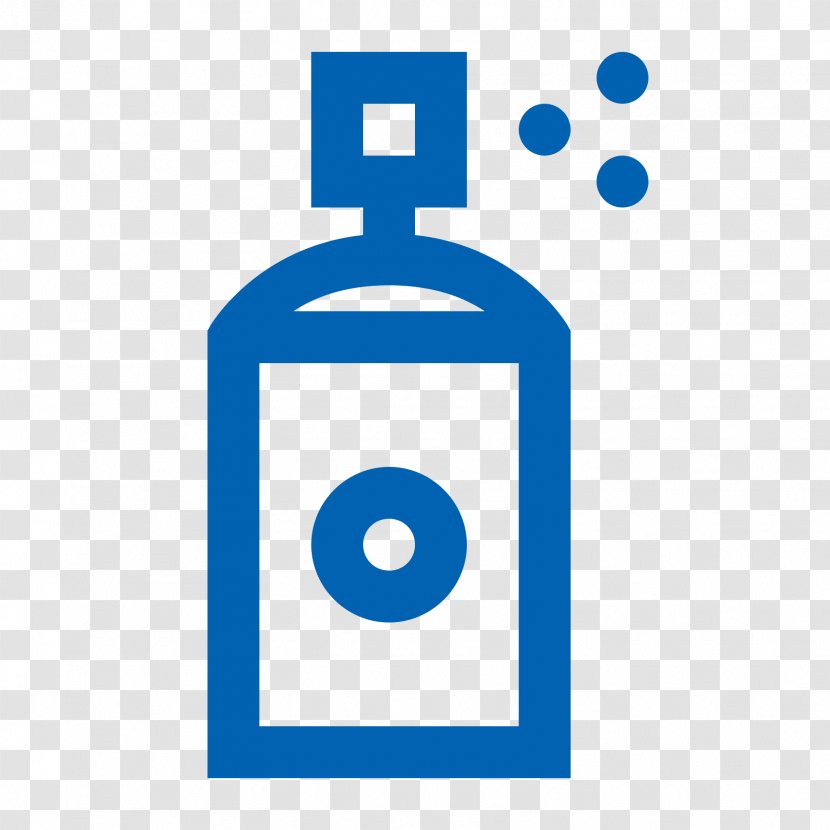 Deodorant Aerosol Spray Clip Art - Blue - Paint Transparent PNG