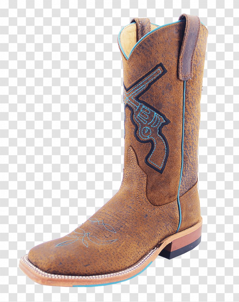 Cowboy Boot Shoe - Brown Bean Transparent PNG
