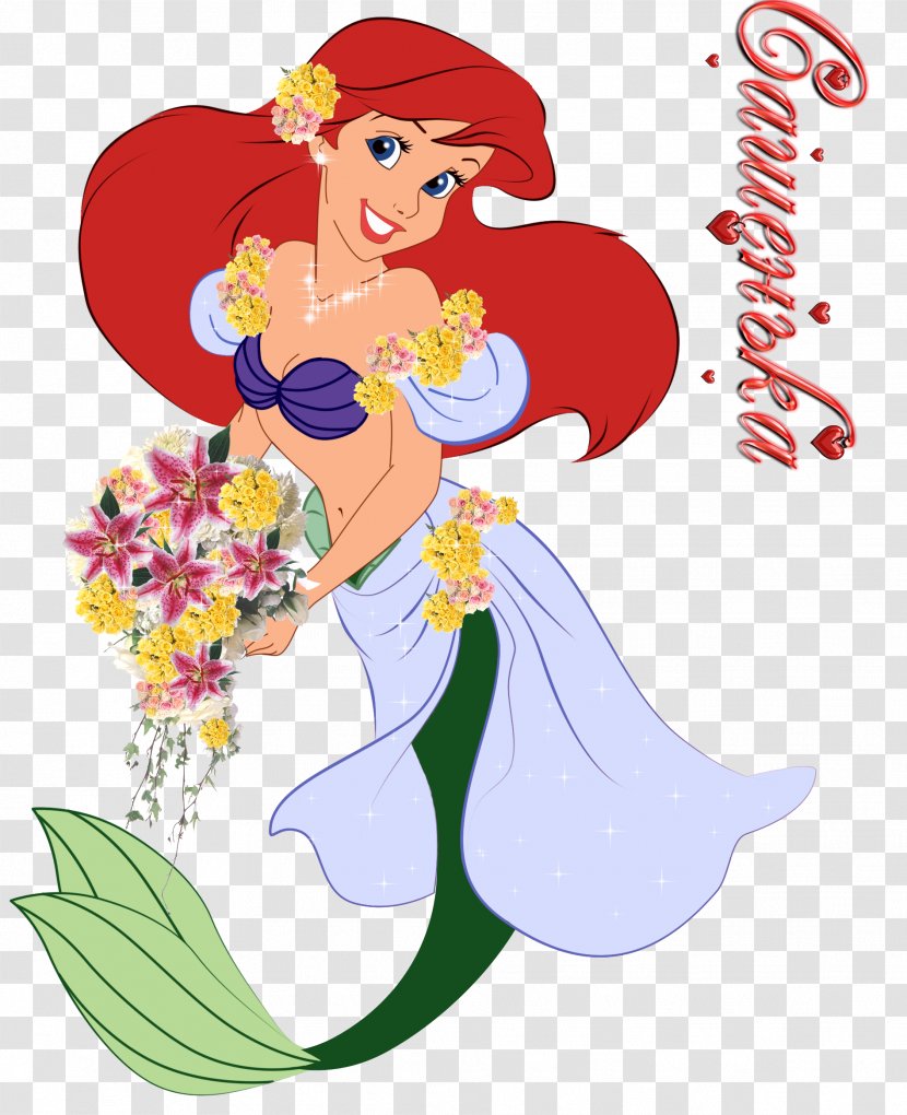 Ariel Disney Princess The Walt Company Birthday Disneyland Paris - Princesas Transparent PNG