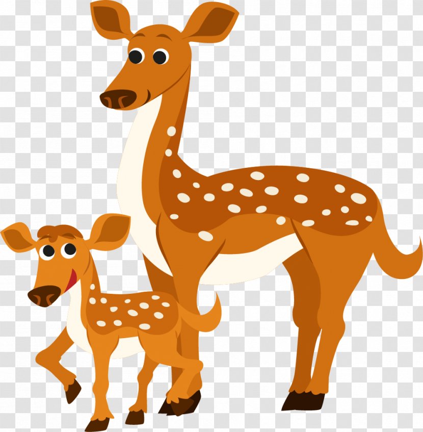 Dongeng Anak Android Application Package Fairy Tales: Drawing Game Tayo Slide Puzzle - Tale - Cartoon Yellow Spotted Deer Transparent PNG