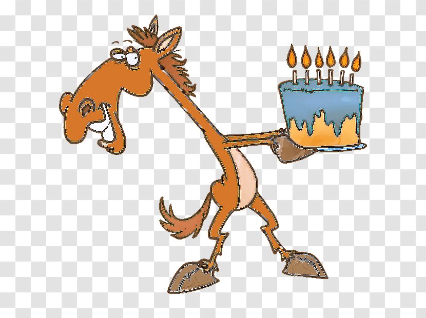 Birthday Cake Horse Greeting & Note Cards Equestrian - Wedding Transparent PNG