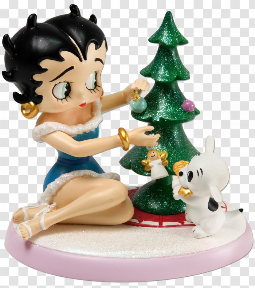 Betty Boop Figurine Christmas Ornament Tree - Character Transparent PNG