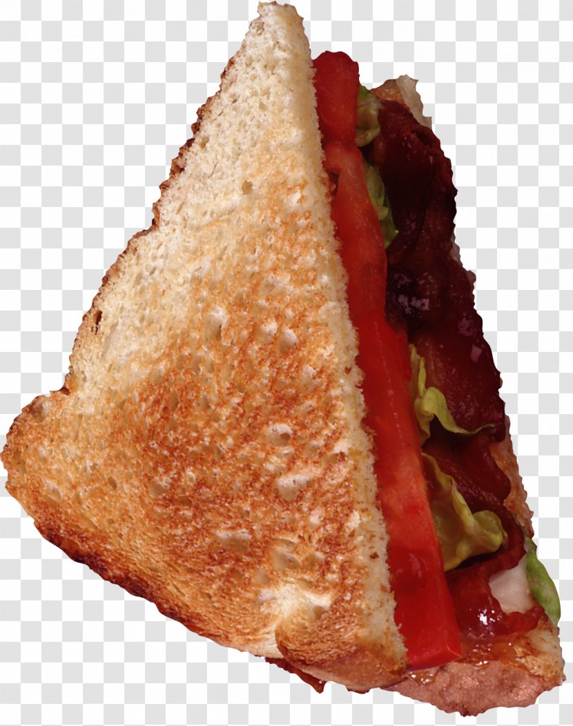 Hamburger Butterbrot Bacon Breakfast Sandwich BLT - Ham And Cheese - Hot Dog Transparent PNG