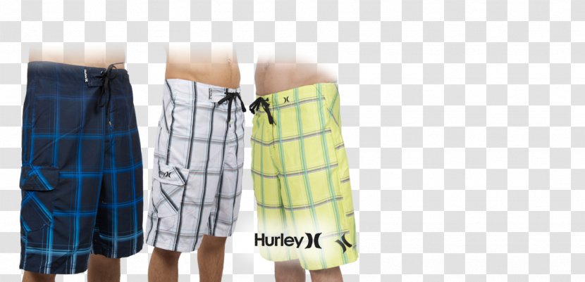 Tartan Skirt Shoulder Shorts - Watercolor - Hurley Transparent PNG