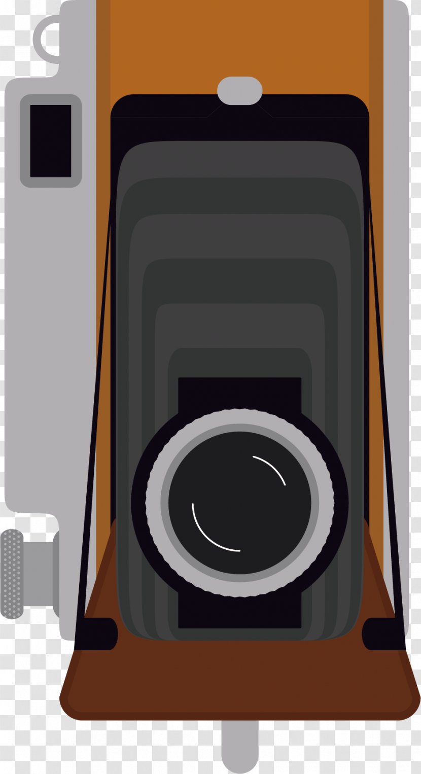 Flat Design Icon - Camera - Cartoon Razor Vector Transparent PNG
