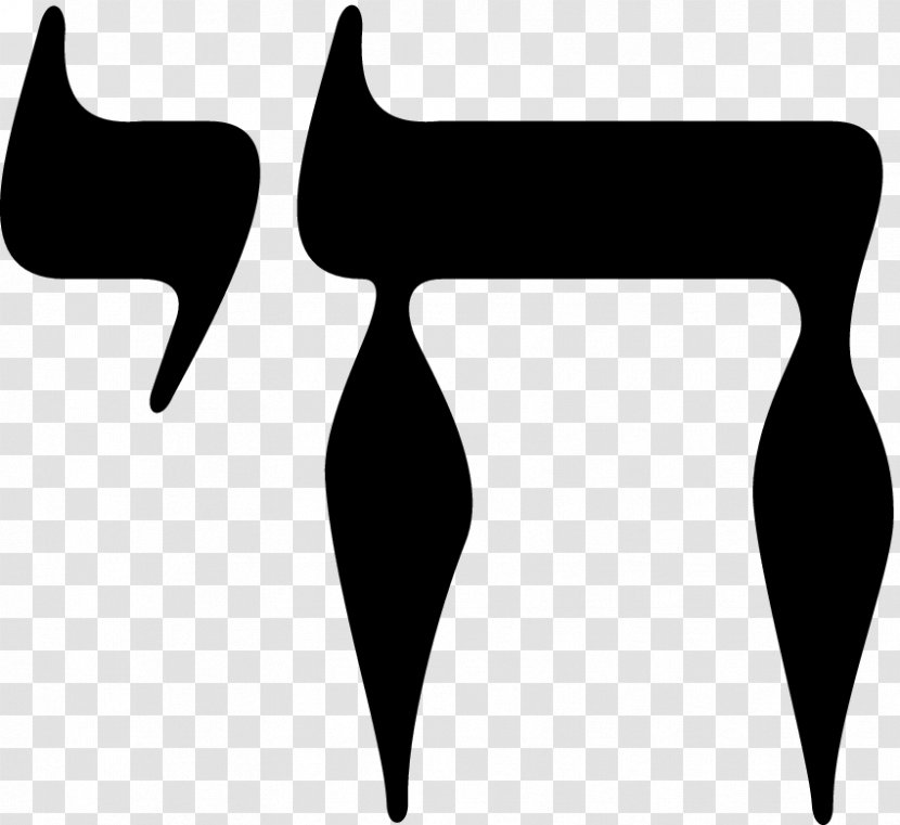 Jewish Symbolism Chai Judaism Star Of David Religion - Tail Transparent PNG