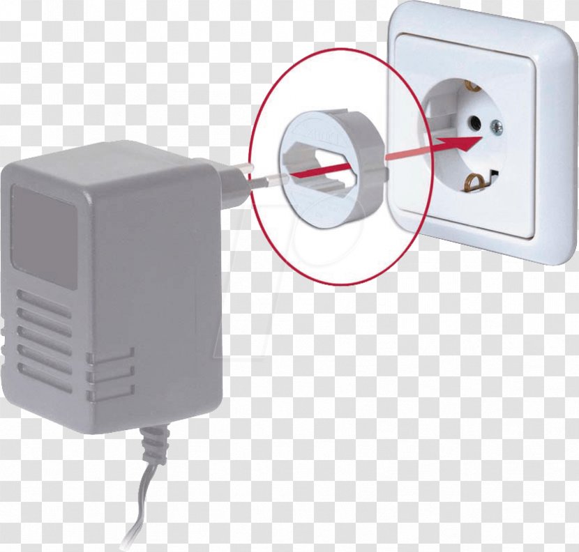 Adapter Europlug Electrical Connector Power Strips & Surge Suppressors AC Plugs And Sockets - Fixation - Stecker Transparent PNG