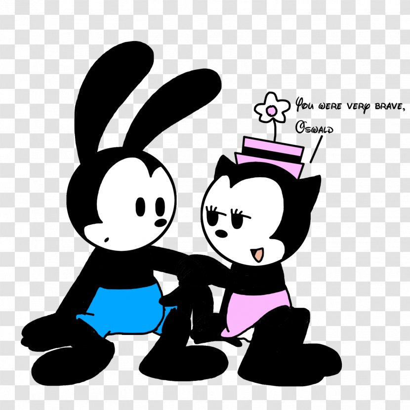 Oswald The Lucky Rabbit Cartoon Walt Disney Company Drawing Transparent PNG