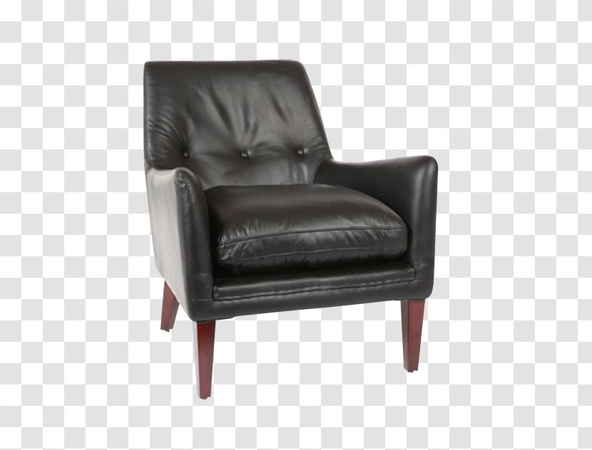 Club Chair Aniline Leather Furniture Interior Design Services Transparent PNG