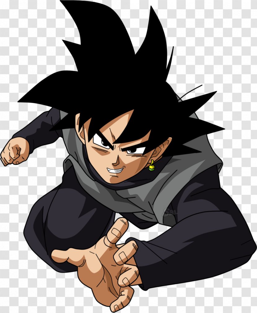 Goku Black Trunks Majin Buu Vegeta - Silhouette Transparent PNG