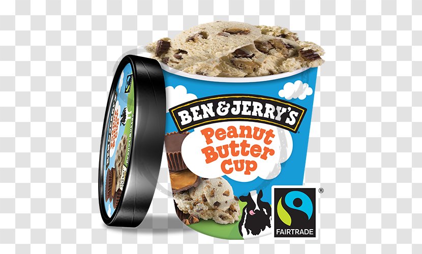 Ice Cream Peanut Butter Cup Chocolate Brownie Chip Cookie Fudge - Cuisine Transparent PNG