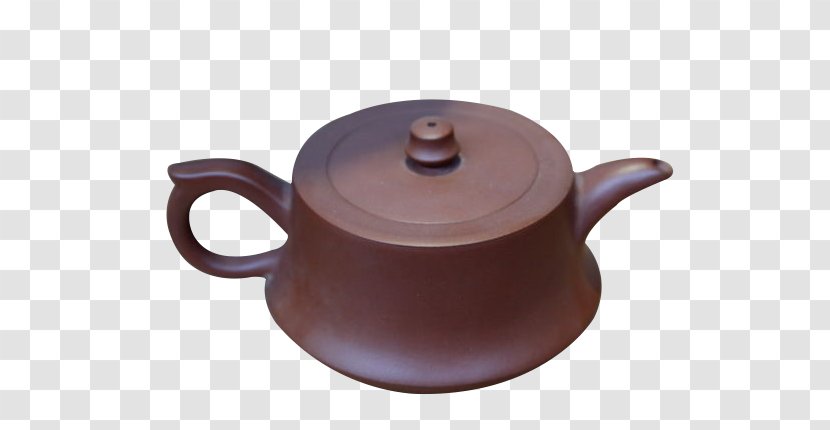 Teapot Kettle Pottery Lid Ceramic - Cup - Red Mud Stone Scoop Transparent PNG