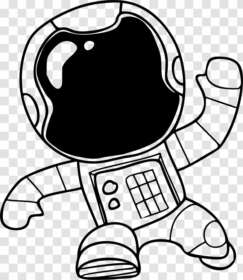 Drawing Astronaut Clip Art - Watercolor - Spacesuit Transparent PNG