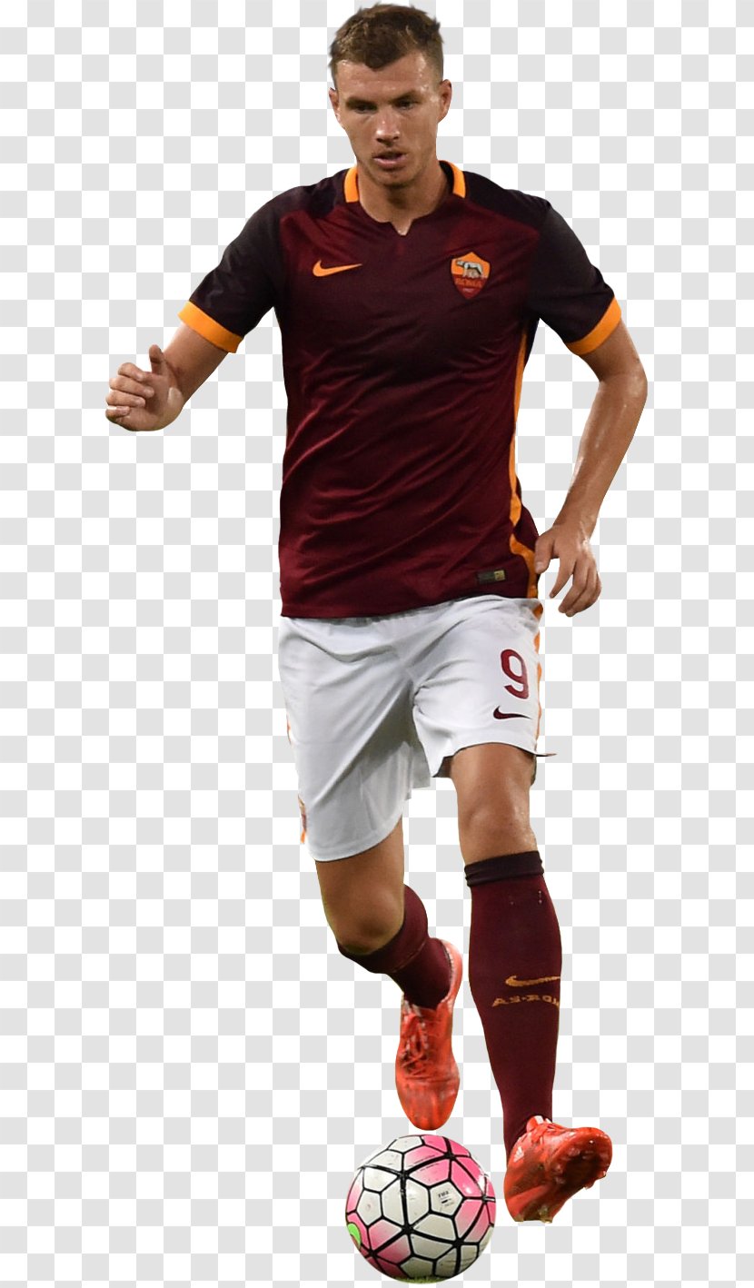 Edin Džeko FK Teplice Ústí Nad Labem Željezničar Sarajevo A.S. Roma - As - Football Transparent PNG