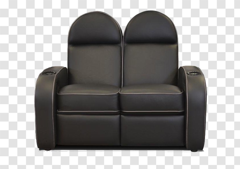 Club Chair Loveseat Furniture - Leather - Seat Transparent PNG