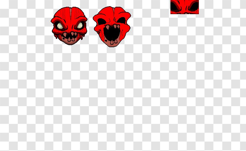 The Binding Of Isaac: Afterbirth Plus Boss Video Game Sprite - Heart - Silhouette Transparent PNG