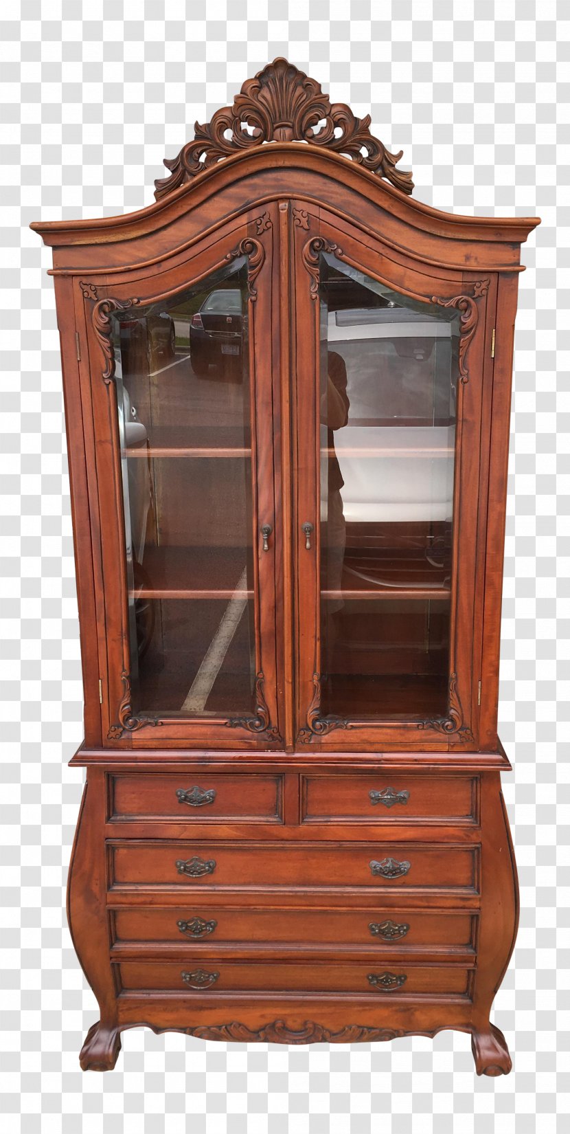 Chiffonier Cupboard Wood Stain Antique Transparent PNG