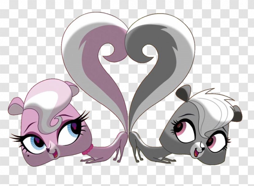 Littlest Pet Shop Zoe Trent Penny Ling Discovery Family Cartoon - Silhouette - Skunk Transparent PNG