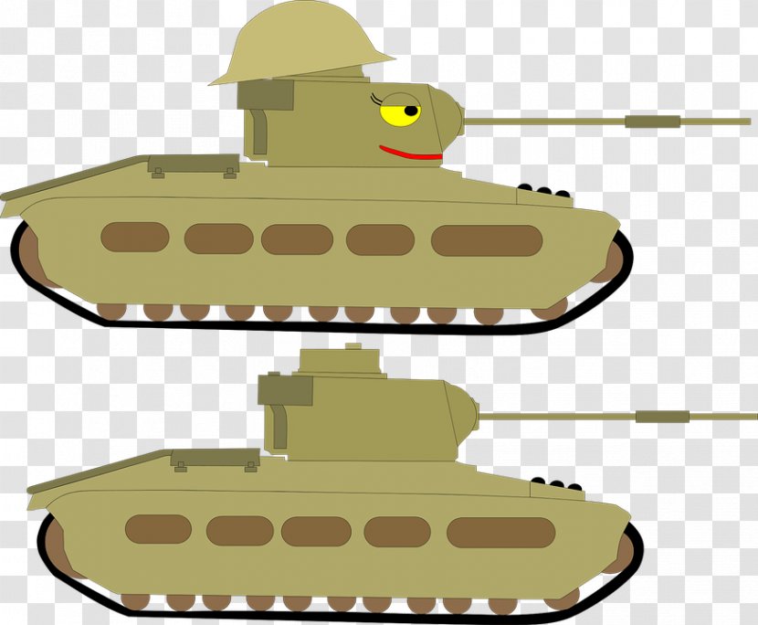 Tank Cartoon Military Army Clip Art - Mode Of Transport Transparent PNG