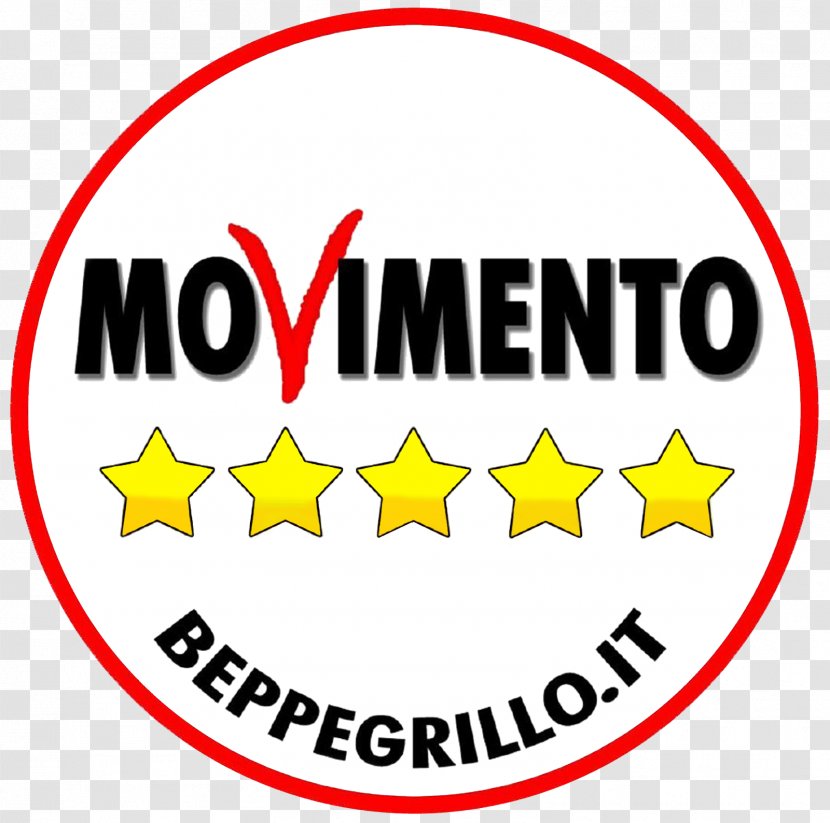 Five Star Movement Italian General Election, 2018 Clip Art Logo Vector Graphics - Election Transparent PNG